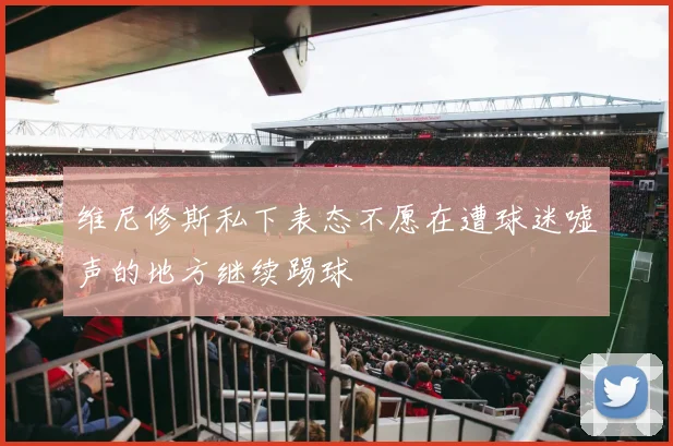 维尼修斯私下表态不愿在遭球迷嘘声的地方继续踢球